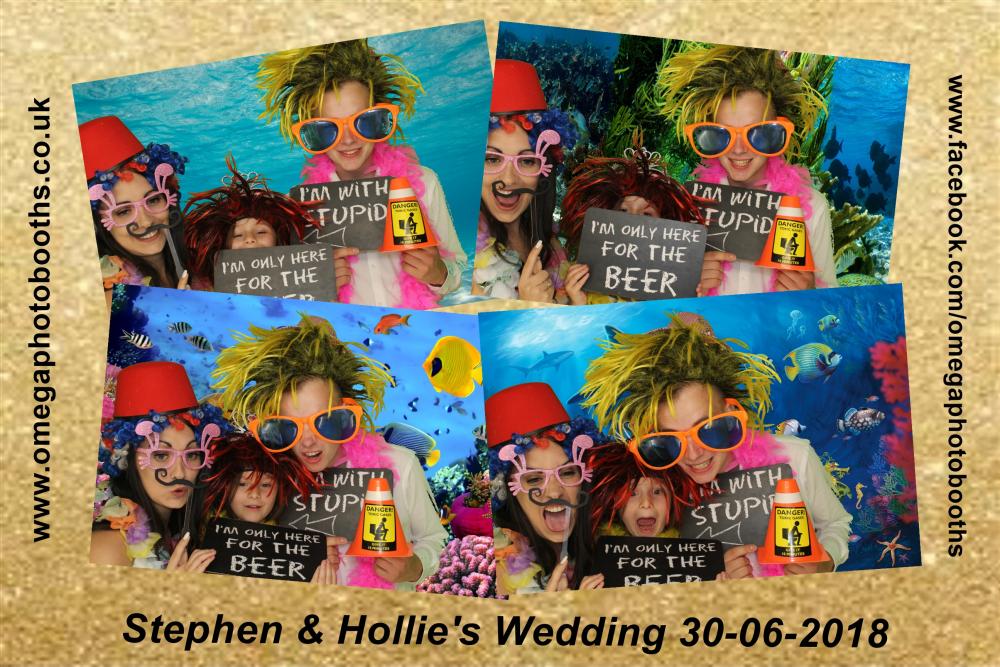 Stephen & Hollie's Wedding | View more photos from the event at gallery.omegaphotobooths.co.uk/u/OmegaPhotobooths/Stephen-Hollies-Wedding